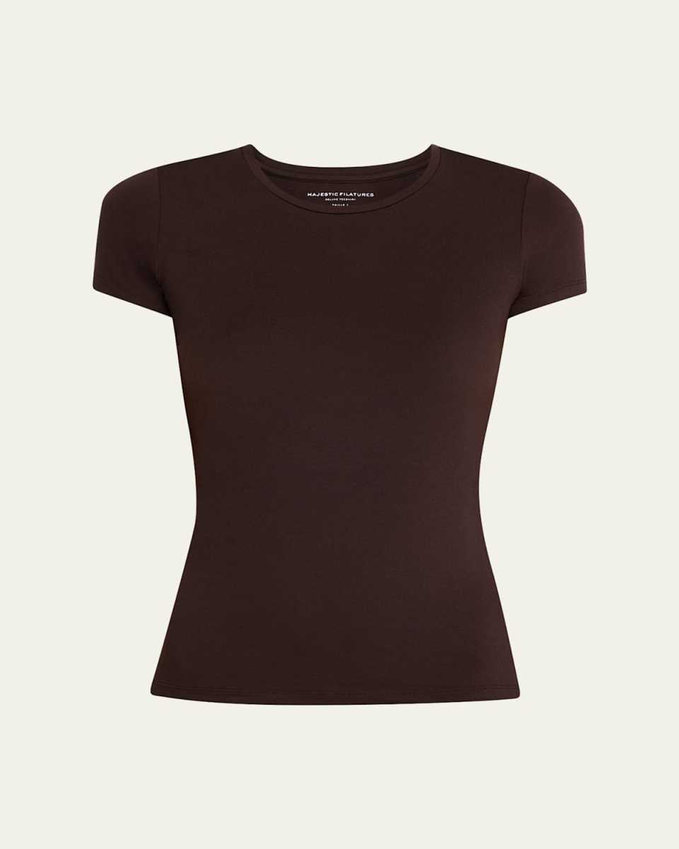 Soft Touch Short-Sleeve Crewneck T-Shirt